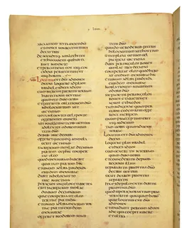 Codex Amiatinus, Deuteronomy 7 (canvas 250) by Master of the Codex Amiatinus (Monkwearmouth-Jarrow scriptorium)