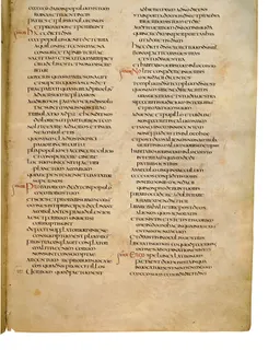 Codex Amiatinus, Ecclesiastes 9 (canvas 1083) by Master of the Codex Amiatinus (Monkwearmouth-Jarrow scriptorium)