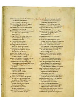 Codex Amiatinus, Exodus 1 (canvas 81) by Master of the Codex Amiatinus (Monkwearmouth-Jarrow scriptorium)