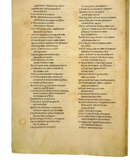 Codex Amiatinus, Exodus 18 (canvas 108) by Master of the Codex Amiatinus (Monkwearmouth-Jarrow scriptorium)
