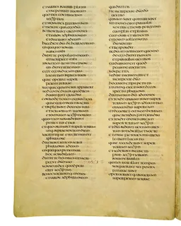 Codex Amiatinus, Exodus 22 (canvas 114) by Master of the Codex Amiatinus (Monkwearmouth-Jarrow scriptorium)
