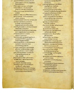 Codex Amiatinus, Exodus 31 (canvas 128) by Master of the Codex Amiatinus (Monkwearmouth-Jarrow scriptorium)