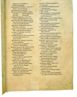 Codex Amiatinus, Exodus 32 (canvas 129) by Master of the Codex Amiatinus (Monkwearmouth-Jarrow scriptorium)