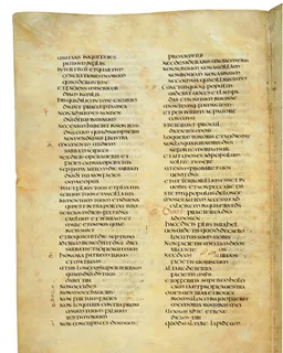 Codex Amiatinus, Exodus 34 (canvas 132) by Master of the Codex Amiatinus (Monkwearmouth-Jarrow scriptorium)
