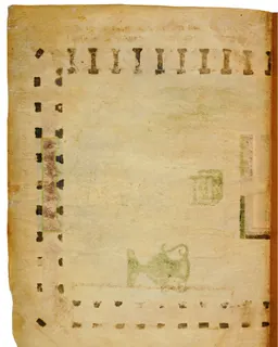 Codex Amiatinus, Genesis 1 (canvas 4) by Master of the Codex Amiatinus (Monkwearmouth-Jarrow scriptorium)