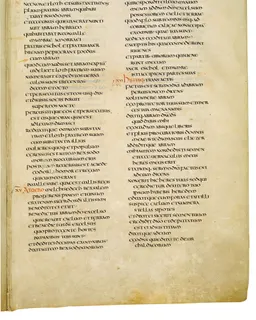 Codex Amiatinus, Genesis 21 (canvas 35) by Master of the Codex Amiatinus (Monkwearmouth-Jarrow scriptorium)