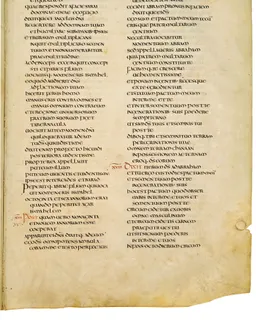 Codex Amiatinus, Genesis 22 (canvas 37) by Master of the Codex Amiatinus (Monkwearmouth-Jarrow scriptorium)
