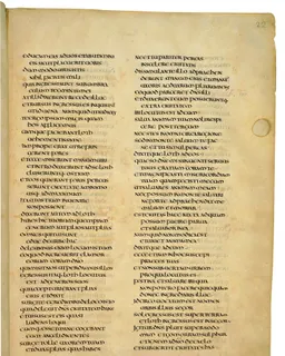 Codex Amiatinus, Genesis 25 (canvas 41) by Master of the Codex Amiatinus (Monkwearmouth-Jarrow scriptorium)