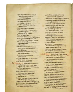 Codex Amiatinus, Genesis 27 (canvas 44) by Master of the Codex Amiatinus (Monkwearmouth-Jarrow scriptorium)