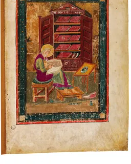Codex Amiatinus, Genesis 3 (canvas 7) by Master of the Codex Amiatinus (Monkwearmouth-Jarrow scriptorium)