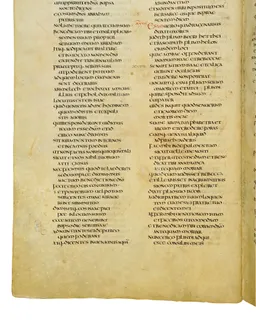 Codex Amiatinus, Genesis 33 (canvas 54) by Master of the Codex Amiatinus (Monkwearmouth-Jarrow scriptorium)