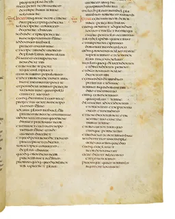 Codex Amiatinus, Genesis 35 (canvas 57) by Master of the Codex Amiatinus (Monkwearmouth-Jarrow scriptorium)