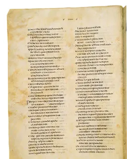 Codex Amiatinus, Genesis 36 (canvas 58) by Master of the Codex Amiatinus (Monkwearmouth-Jarrow scriptorium)