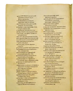 Codex Amiatinus, Genesis 40 (canvas 64) by Master of the Codex Amiatinus (Monkwearmouth-Jarrow scriptorium)