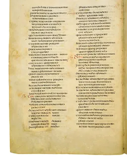 Codex Amiatinus, Genesis 46 (canvas 74) by Master of the Codex Amiatinus (Monkwearmouth-Jarrow scriptorium)