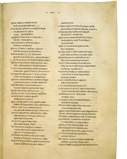 Codex Amiatinus, Genesis 47 (canvas 75) by Master of the Codex Amiatinus (Monkwearmouth-Jarrow scriptorium)