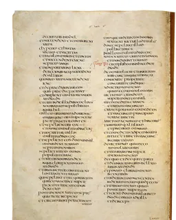 Codex Amiatinus, Isaiah 23 (canvas 1244) by Master of the Codex Amiatinus (Monkwearmouth-Jarrow scriptorium)
