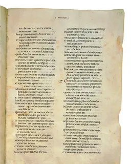 Codex Amiatinus, Joshua 15 (canvas 315) by Master of the Codex Amiatinus (Monkwearmouth-Jarrow scriptorium)