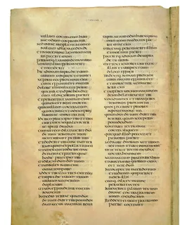 Codex Amiatinus, Joshua 18 (canvas 320) by Master of the Codex Amiatinus (Monkwearmouth-Jarrow scriptorium)