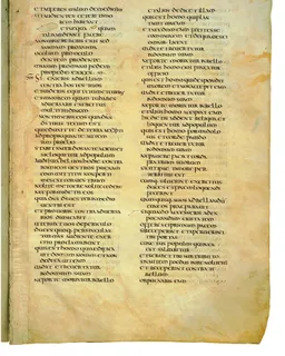 Codex Amiatinus, Joshua 19 (canvas 321) by Master of the Codex Amiatinus (Monkwearmouth-Jarrow scriptorium)