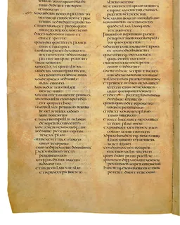 Codex Amiatinus, Joshua 21 (canvas 324) by Master of the Codex Amiatinus (Monkwearmouth-Jarrow scriptorium)