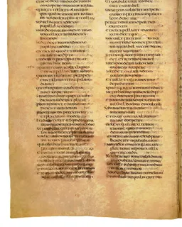 Codex Amiatinus, Joshua 23 (canvas 328) by Master of the Codex Amiatinus (Monkwearmouth-Jarrow scriptorium)