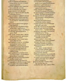 Codex Amiatinus, Judges 17 (canvas 355) by Master of the Codex Amiatinus (Monkwearmouth-Jarrow scriptorium)