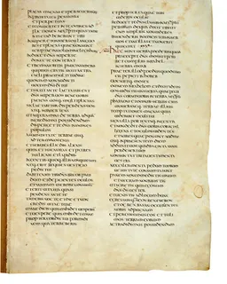 Codex Amiatinus, Judges 4 (canvas 335) by Master of the Codex Amiatinus (Monkwearmouth-Jarrow scriptorium)