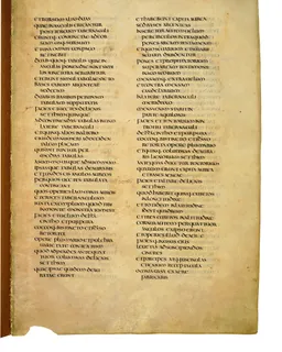 Codex Amiatinus, Leviticus 1 (canvas 143) by Master of the Codex Amiatinus (Monkwearmouth-Jarrow scriptorium)