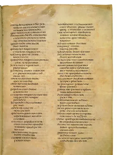 Codex Amiatinus, Leviticus 10 (canvas 157) by Master of the Codex Amiatinus (Monkwearmouth-Jarrow scriptorium)