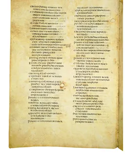 Codex Amiatinus, Leviticus 17 (canvas 168) by Master of the Codex Amiatinus (Monkwearmouth-Jarrow scriptorium)