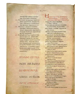 Codex Amiatinus, Leviticus 18 (canvas 170) by Master of the Codex Amiatinus (Monkwearmouth-Jarrow scriptorium)