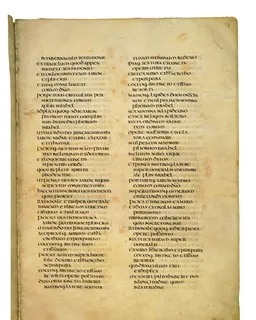 Codex Amiatinus, Leviticus 2 (canvas 145) by Master of the Codex Amiatinus (Monkwearmouth-Jarrow scriptorium)