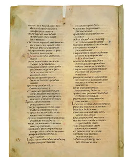 Codex Amiatinus, Leviticus 22 (canvas 176) by Master of the Codex Amiatinus (Monkwearmouth-Jarrow scriptorium)