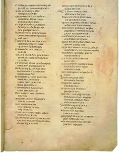 Codex Amiatinus, Leviticus 23 (canvas 177) by Master of the Codex Amiatinus (Monkwearmouth-Jarrow scriptorium)