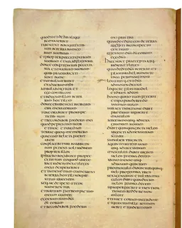 Codex Amiatinus, Numbers 21 (canvas 216) by Master of the Codex Amiatinus (Monkwearmouth-Jarrow scriptorium)
