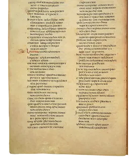 Codex Amiatinus, Numbers 31 (canvas 232) by Master of the Codex Amiatinus (Monkwearmouth-Jarrow scriptorium)