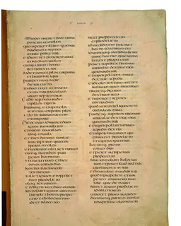 Codex Amiatinus, Numbers 5 (canvas 191) by Master of the Codex Amiatinus (Monkwearmouth-Jarrow scriptorium)