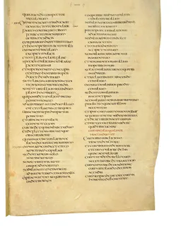 Codex Amiatinus, Psalms 115 (canvas 967) by Master of the Codex Amiatinus (Monkwearmouth-Jarrow scriptorium)