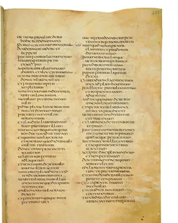 Codex Amiatinus, Psalms 35 (canvas 843) by Master of the Codex Amiatinus (Monkwearmouth-Jarrow scriptorium)