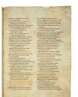 Codex Amiatinus, Psalms 8 (canvas 801) by Master of the Codex Amiatinus (Monkwearmouth-Jarrow scriptorium)