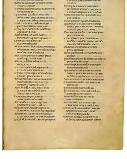 Codex Amiatinus, Psalms 93 (canvas 933) by Master of the Codex Amiatinus (Monkwearmouth-Jarrow scriptorium)