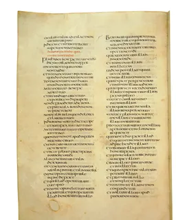 Codex Amiatinus, Psalms 95 (canvas 936) by Master of the Codex Amiatinus (Monkwearmouth-Jarrow scriptorium)