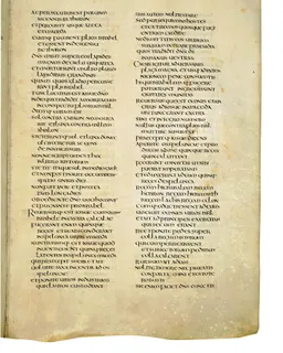 Codex Amiatinus, Ruth 1 (canvas 363) by Master of the Codex Amiatinus (Monkwearmouth-Jarrow scriptorium)