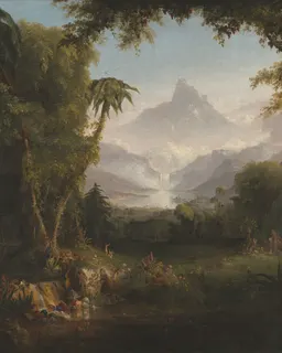 The Garden of Eden by Thomas Cole