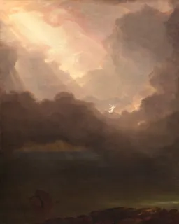 The Voyage of Life — Old Age by Thomas Cole