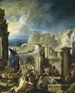 The Vision of Ezekiel by Francisco Collantes