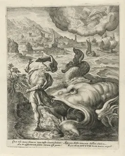 Geschiedenis van Jona by Crispijn van de Passe