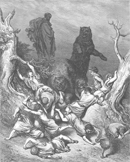 Some Children Are Destroyed by Bears by Gustave Doré
