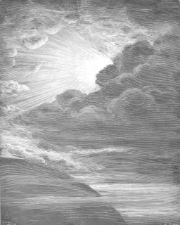 The Creation of Light by Gustave Doré